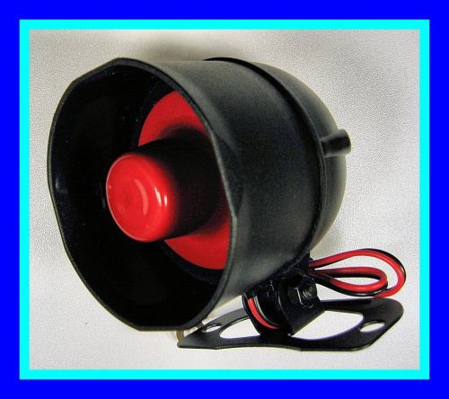 Multi-Sound Piezo Alarm Siren 6 Types of Whoops Honks &amp; Other Rotating Sounds