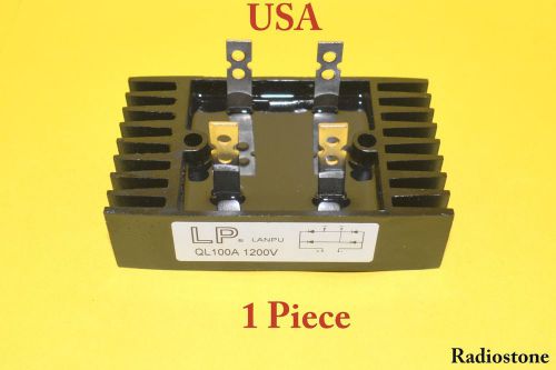 Diode Bridge Rectifier 100A Amp 1200V Volt Metal - USA Seller 1 Piece