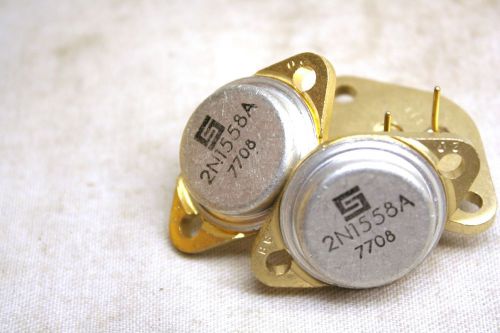 2n1558a transistors mil  pnp germanium  new 60v 20a for sale