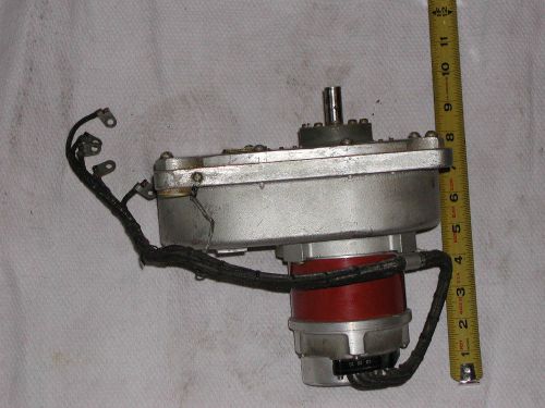 Gear box assy  w/ large synchro drive motor  ww2 surplus for ham radio ant ??? for sale