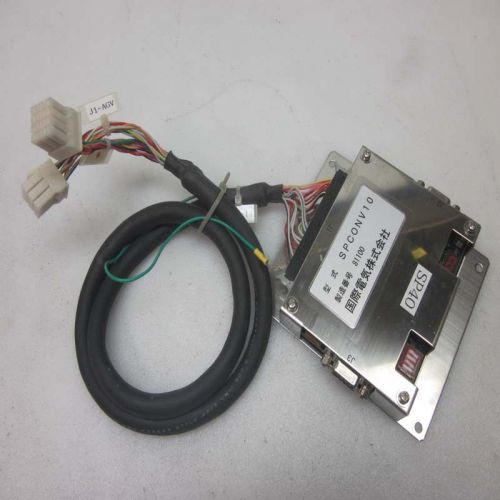 Kokusai electric spconv10 sp converter interface module w/cable for sale
