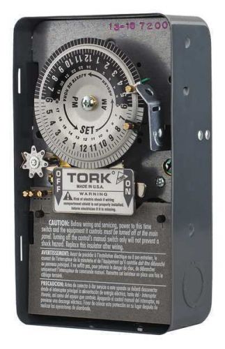 Tork 7200 Electromechanical Timer, 120V, New!!