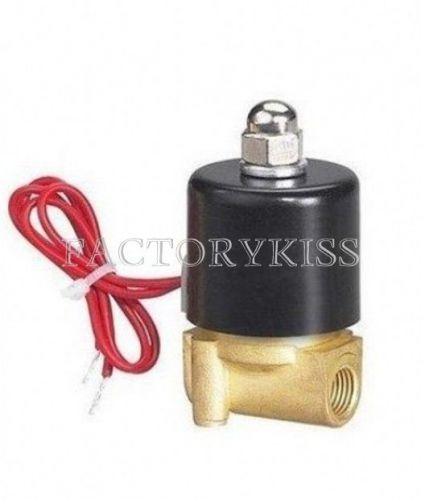 AC 220V 1/8&#034; N/C Solenoid Valve for Gas Water and Air GBW
