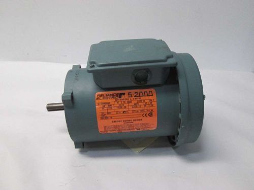 New reliance c56h5009p 1/4hp 115/208-230v-ac 1725rpm ac electric motor d402838 for sale