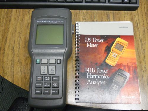 Fluke 41B Power Harmonics Analyzer Meter