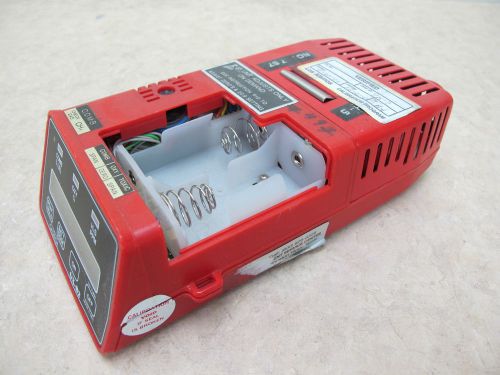 Rki gastech gx-82 portable three gas detector - missing battery cover for sale