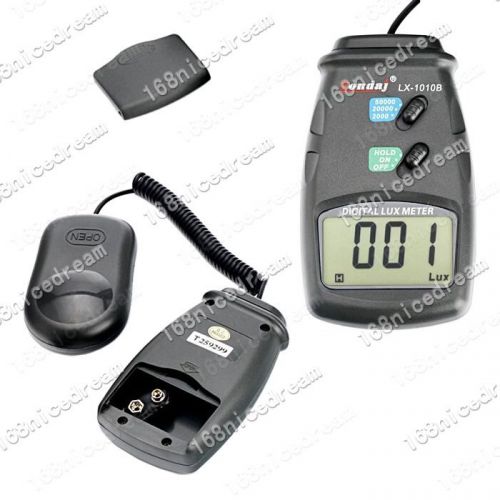 LX1010B Digital Light Level Meter Tester Lux Photo Light Sensor 1~50000 N0313