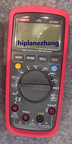 True rms digital multimeter variable-frequency drive cap. fre. temp. test ut139c for sale