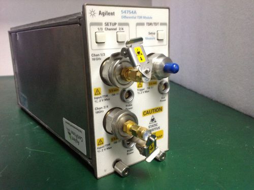 Keysight/Agilent 54754A Differential &amp; Single-ended TDR/TDT Module