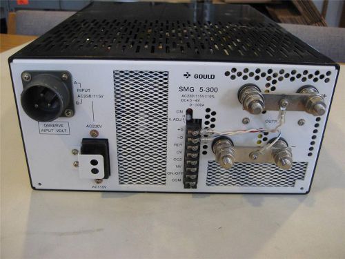 Gould SMG-5-300 power supply (#4727)