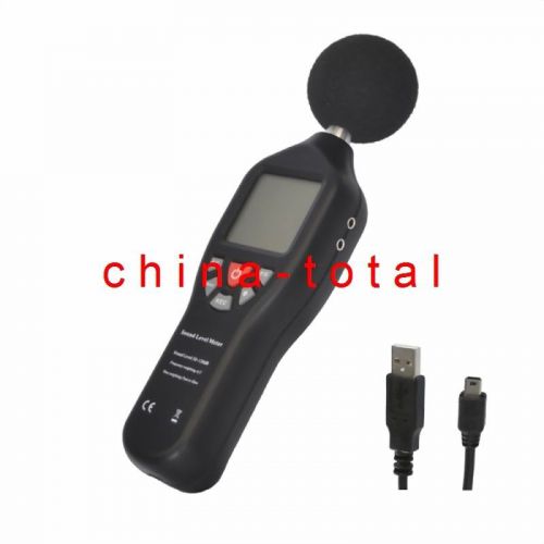 Sr6620 sound level meter w/ data logger, sound level recorder, noise decibel usb for sale