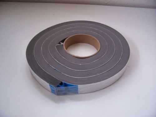 Foam Tape Gray 1 Sided Heat Resistant 5/8&#034; thick x 1&#034; wide x 80&#034; long