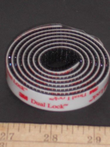 3m black dual lock vhb  type 400  1/2&#034;w x 3 ft. roll sj3551 for sale