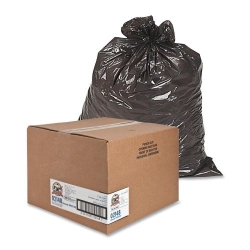 Genuine Joe 02148 16-Gallon Two-Ply Can Liners - 500-Pack