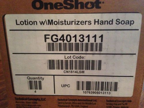 TC ONE SHOT LOTION HAND SOAP TOUCHLESS DISP FG4013111 CASE OF 4 800ML