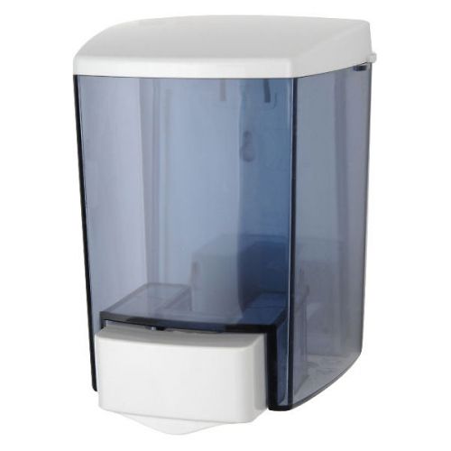 Bulk Bathroom Soap Dispenser – 46 oz - Wall Mounted Restroom Clear ADA Compliant