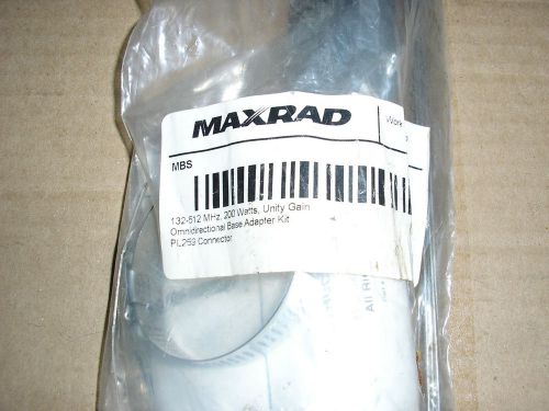 Nos in package genuine maxrad mbs omnidirectional base station adapter kit for sale