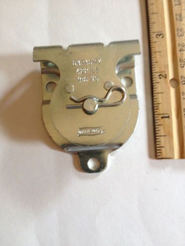 National N233-247 Zinc Plated 2&#034; Wall/Ceiling Mount Single Pulley