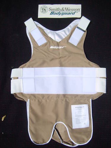 CARRIER- for Kevlar Panels, Bullet Proof Vest- Khaki Large- Body Guard Brand NEW