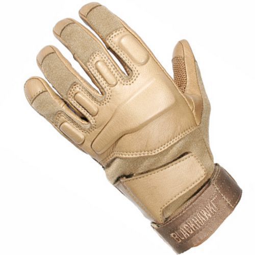 BlackHawk 8114 Gloves Coyote Tan Full-Finger with Nomex S.O.L.A.G. Medium