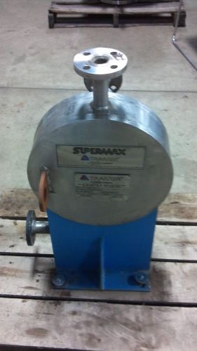 Heat Exchanger, 37 Sq. Ft., Tranter, Supermax, Shell &amp; Plate Construction