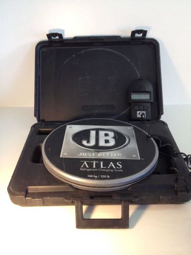 JB Industries Atlas 220 Lb. Capacity Refrigerant Charging Scale