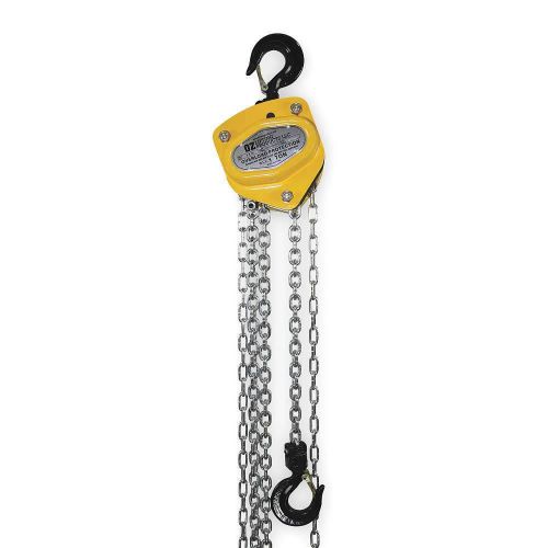 Oz lifting products oz015-20chop manual chain hoist 3000 lb lift 20 ft. 1.5 ton for sale