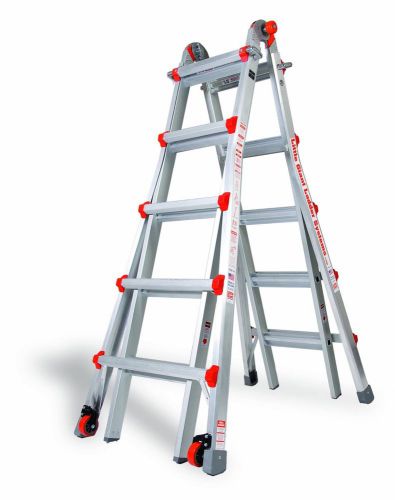 Little giant ladder systems 19-foot 300-pound duty rating multi-use ladder for sale