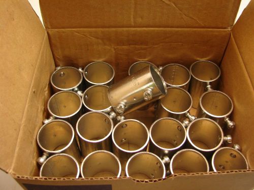 EGS ELECTRICAL GROUP 5100S 1&#034; COUPLING SET-SCREW FOR STEEL (LOT OF 20) *NIB*