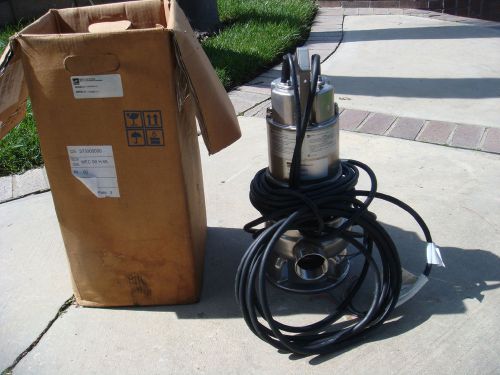 Ebara 50dwxu6.42 dominator manual sewage pump, 1/2 hp, 3 x 230 for sale
