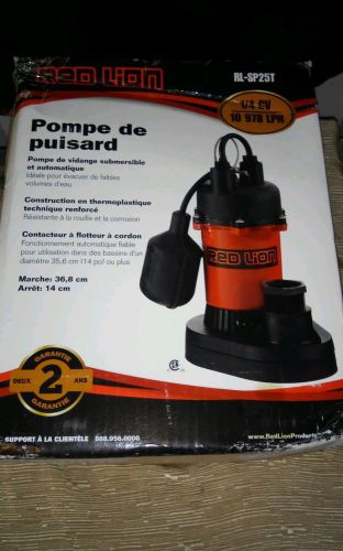Rl hp sump pump 1_4 for sale