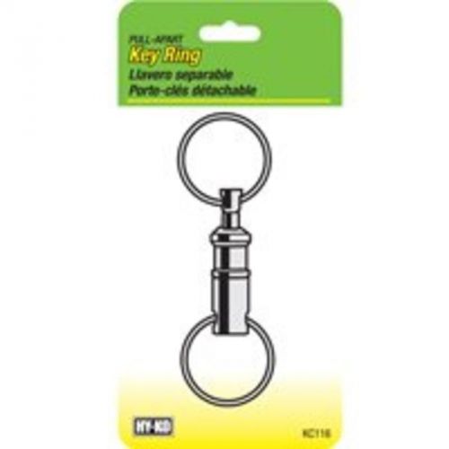 Ring Key Mtl Sil Hy-Ko HY-KO PRODUCTS Key Storage KC116 Silver Metal