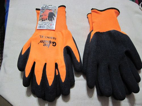 2 pair Global Glove Ice Gripster Cold Weather Workgloves XL  NEW With Tags G