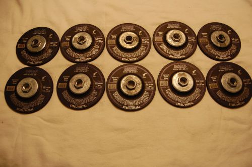 10 radnor grinding disc 4-1/2x1/4x5/8-11 type 27 for sale