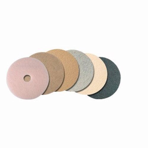 24&#034; 3m natural blend white burnishing and polishing pads, 5 per case (mco 18213) for sale