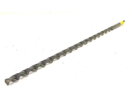 Used &#034;ptd&#034; usa 3/8&#034; extended length s/shank fast spiral twist drill .375&#034; for sale
