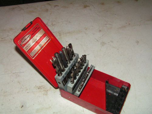 industrial tooling Clevland twist drill set Metric