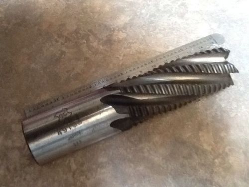 1.238&#034; Diameter 6FL Resharpened from 1-1/4&#034; OSG Roughing End Mill