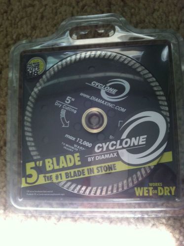 5&#034; Turbo Diamond Blade Diamax-Cyclone For Granite &amp; Engineered Stone TBS50