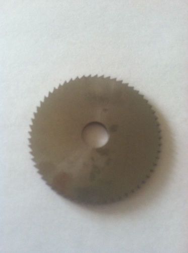 Used Milling cutter Slitting Saw 1-1/4 X .065 X 1/4