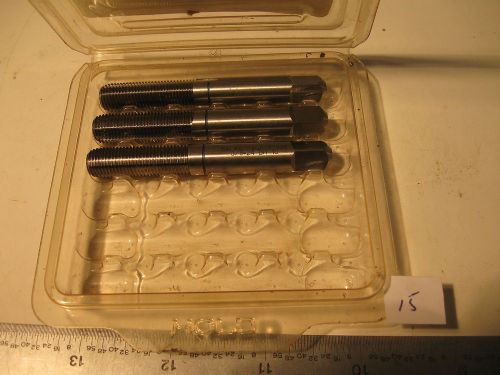3 pc 3/8&#034;-16 balax thredfloer forming taps h10 bottom 13630  (15) for sale