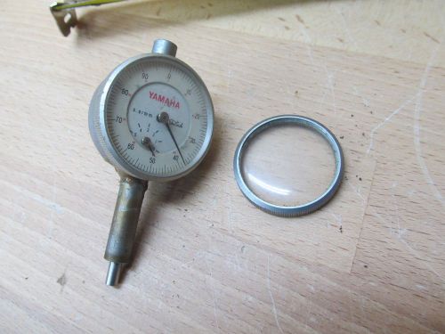 Vintage Yamaha 0.01 Dial Gauge in Box Tedlock Indicator TDC Timing