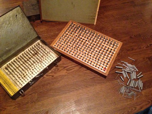 2 Meyer Pin Gage Sets and Miscellaneous Pieces  .251 - .500,  .015625 - 1