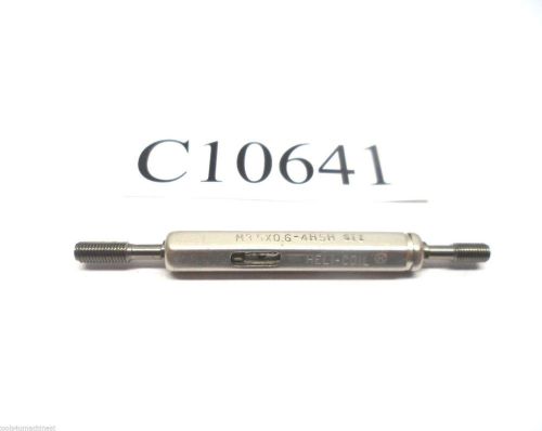 Heli-coilthread plug gage m3.5 x 0.6-4h5h go pd 3.890 mm hi 3.940 mm lot c10641 for sale