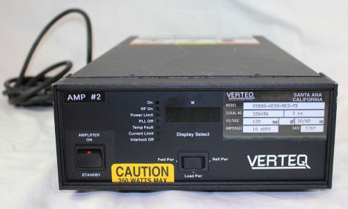 Verteq, AMP RFA-420, ADVANCED ENERGY, Model ST800-CC50-MC2-PX, p/n 23353328
