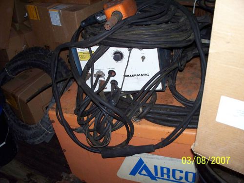 Airco bumblebee welder with miller matic  mig for sale