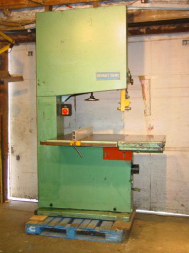36&#034; primo 36at rolling table bandsaw cutoff/rip cardboard cutting  bandsaw for sale