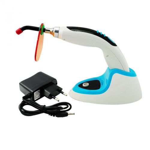 Wireless cordless led dental curing light 1200mwteeth whitening accelerator blue for sale