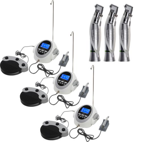 3X Dental Implant Motor Surgery System Complete Set with 20:1 Handpieces X3 C-Si