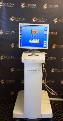 Sirona cerec 3 red cam- 2008 w/ 3.85 sw- excellent condition for sale